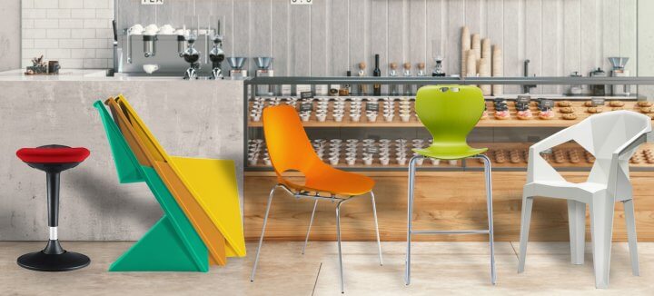 MERRYFAIR - Cute Ergonomic Chairs for a Stylish, Comfortable Cafe Experience