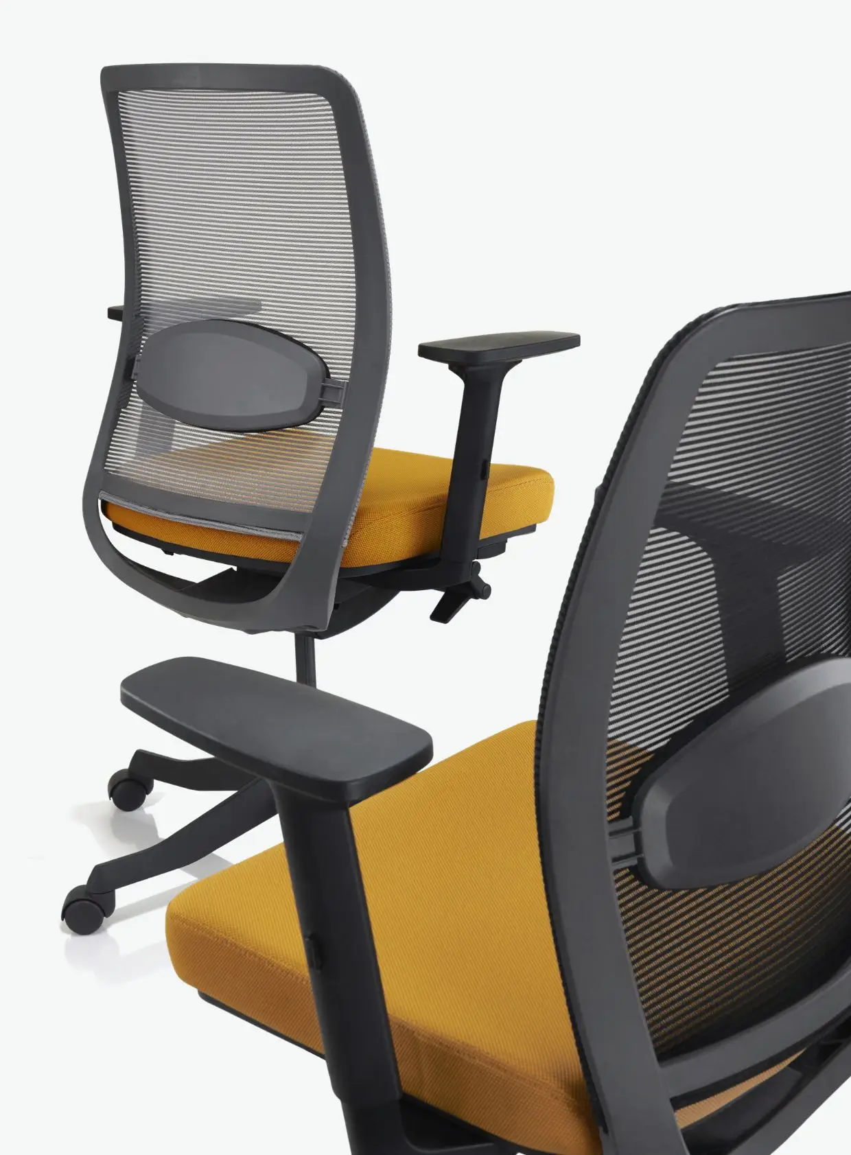 Merryfair Anggun task chair with full adjustability for desk work