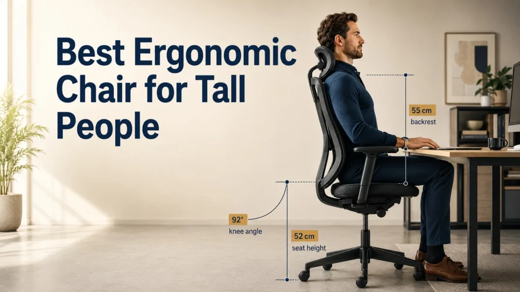 Best Ergonomic Chair for Tall People: A 2026 Fit Guide