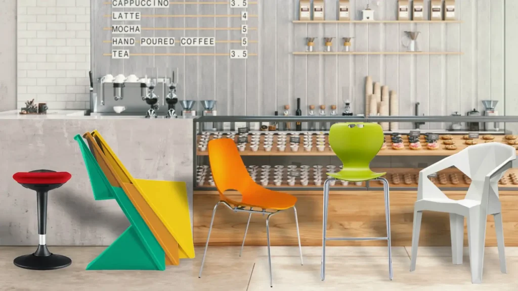 Cute Ergonomic Chairs for a Stylish, Comfortable Cafe Experience