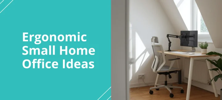 MERRYFAIR - Small Home Office Ideas That Protect Your Back and Save Space