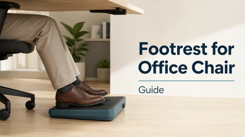 Footrest for Office Chair: Who Needs One and Which Type