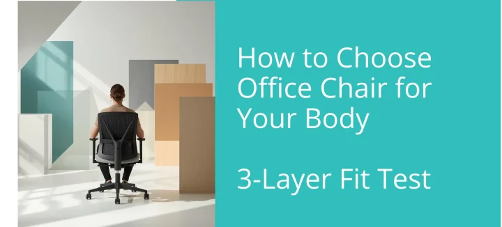 MERRYFAIR - The 3-Layer Fit Test: How to Choose an Office Chair for Your Body