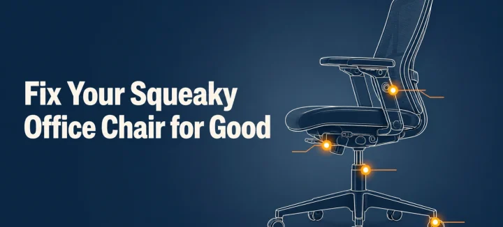 MERRYFAIR - How to Fix a Squeaky Office Chair by Sound and Location