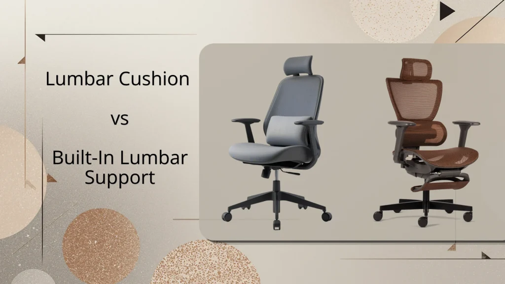 Lumbar Cushion vs Built-In Lumbar Support: What Really Works