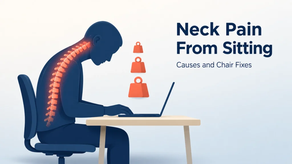 Neck Pain From Sitting: What Your Chair Setup Is Missing