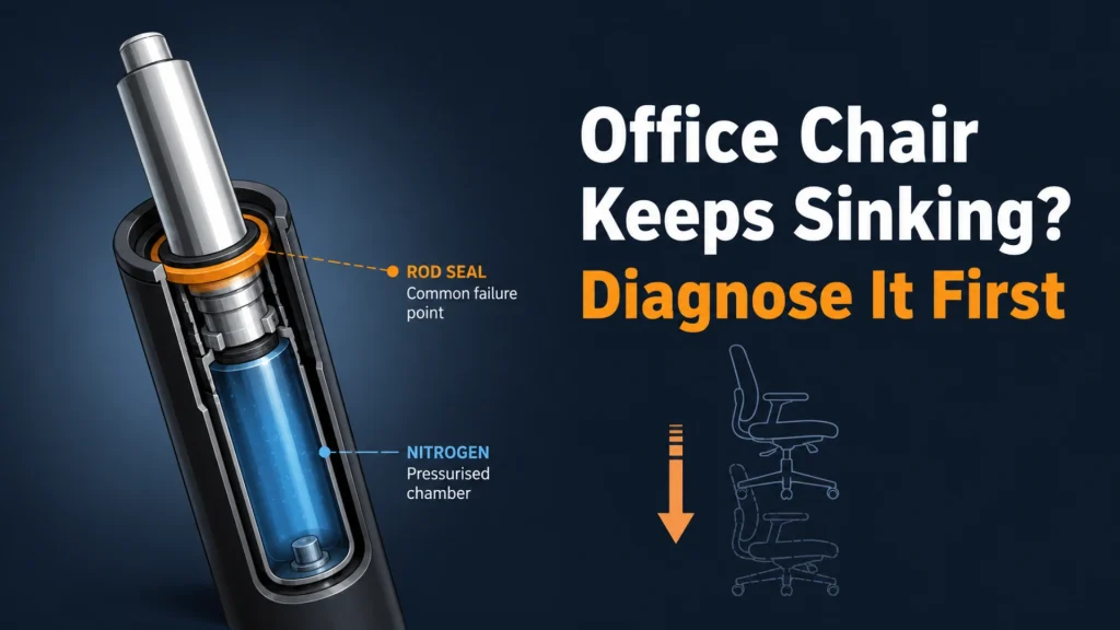 Office Chair Keeps Sinking? Diagnose and Fix It for Good