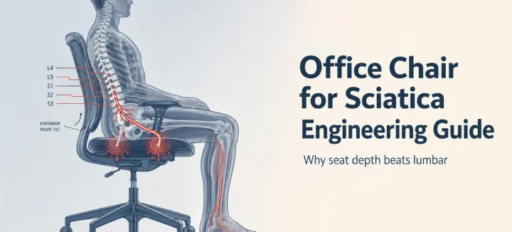 MERRYFAIR - Office Chair for Sciatica: Why Seat Depth Beats Lumbar