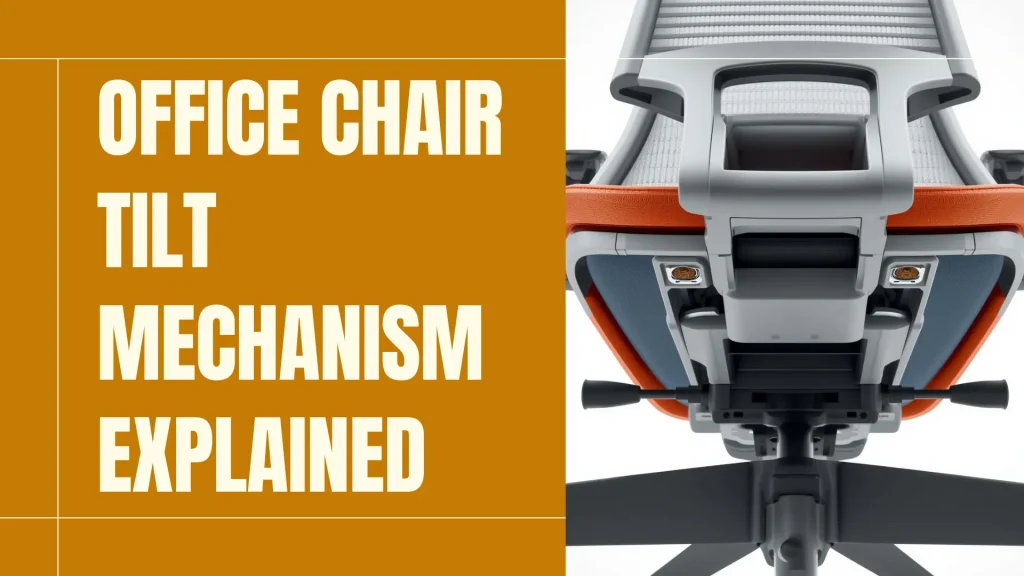 Office Chair Tilt Mechanisms: What Synchro Tilt Really Does