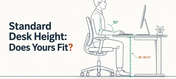 MERRYFAIR - Standard Desk Height: Is 29 Inches Right for Your Body?