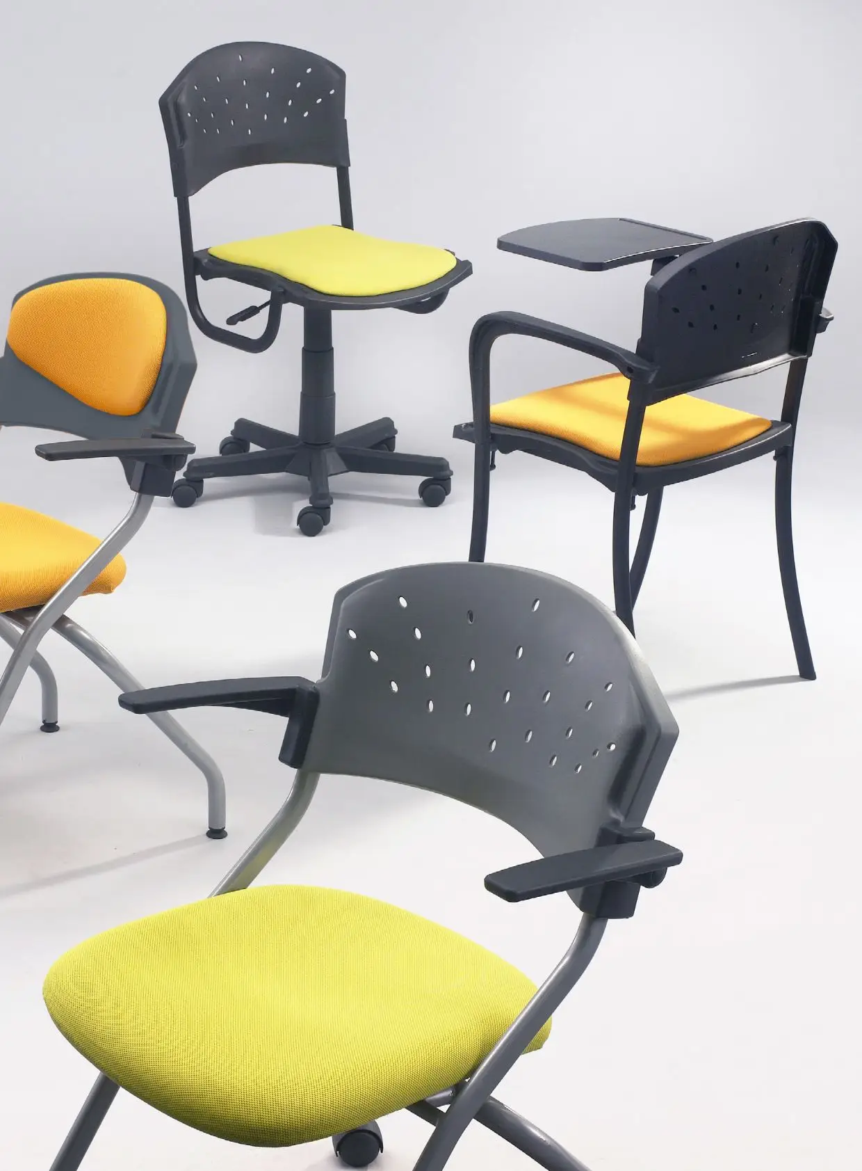 Merryfair Varion conference chair with a slim profile for meeting rooms