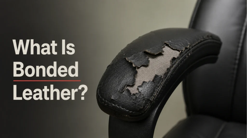 What Is Bonded Leather and Why It Peels in Office Chairs