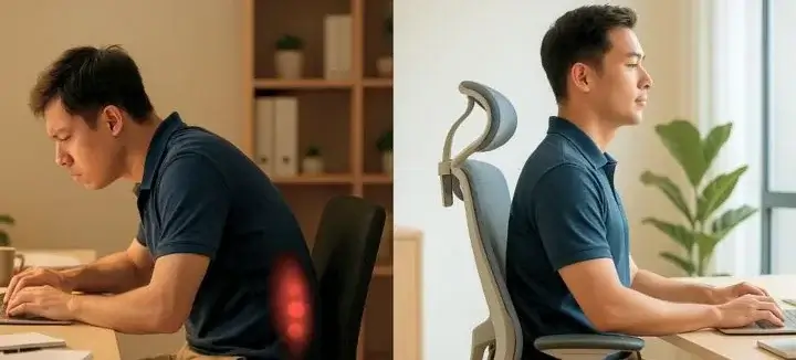 MERRYFAIR - The Role of Ergonomic Office Chairs in Preventing Back Pain